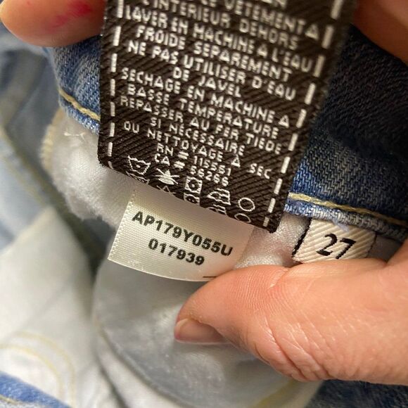 7FAM 7 For All Mankind Roxanne light wash 27 - Picture 7 of 7